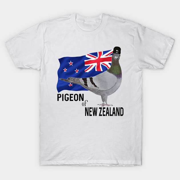 Pigeon of New Zealand T-Shirt by KC Morcom aka KCM Gems n Bling aka KCM Inspirations